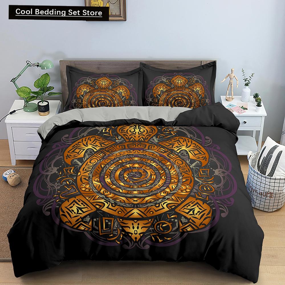 Sjøskilpadde Dynetrekksett Putetrekk Havdyr Skilpadde Sengetøysett Queen Twin Barn Hjemmetekstiler Kart Korall Dynetrekk King