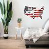 USA American Flags Metal Sign Wall Decorations Man US