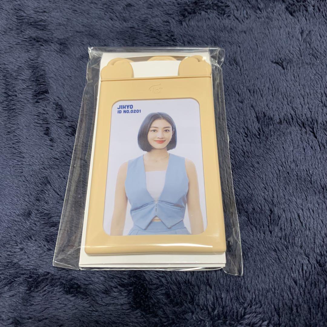 

[USED] TWICE Sea Green Card Holder & ID Card Jihyo