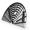 Made In the USA Car Wash Bucket Accessories from Autobrite Direct "Black Washboard"