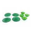 4pcs Hanging Fly Trap Cage Flat Top Tear Proof Hanging Fly Cage with Round Bait Trays for Outdoor