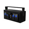 4 Gang Rocker Switch Box 12V/24V ON Off Switch QC3.0+PD 18W USB Charger for Boat Car RV Truck