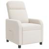 Recliner Chair Cream Boucle