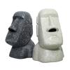 Creative Tissue Box High Quality Tissue Box Square Moai Shape Easter Island Stone Statue Household Tissue Box