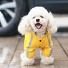 Pet Four-legged Waterproof Raincoat Dog Outdoor Reflective Hooded Waterproof Poncho All-season Rainy Day Dog Suit
