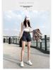 High-Waisted Elastic Denim Shorts for Women - Summer Slimming, Plus Size, Loose Wide-Leg, A-Line Style