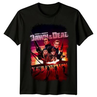 Dawn of the Dead (1978) Movie Poster Inspired T-Shirt Retro 80s Tee