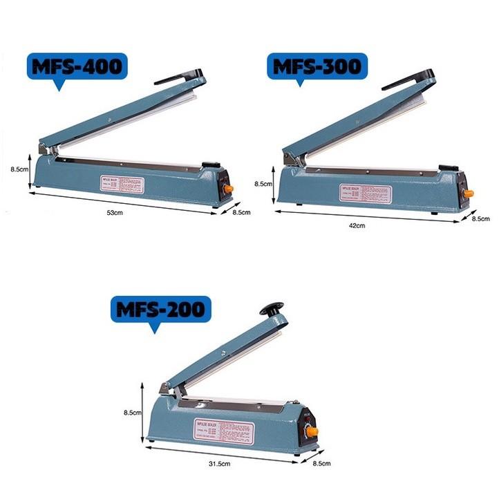 Metal Plastic Impulse Sealer Machine 200MM//300MM/400MM Seal Mesin Sealer Plastik Heat Sealing Machine Packing Mesin Pengedap Makanan