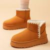 Snow boots women's cotton shoes high-top cold-proof women's boots warm and comfortable shoes women's fashion versatile boots