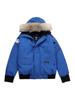 Winter Pure Canada Goose Down Bomber Jacket Putin Style Unisex White Duck Cold-Proof