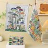 34X40Cm Large Hand Towels 4-Layer 100% Cotton Gauze Quick-Dry Dishcloths, Decorative Tea Towels For Kitchen & Bathroom