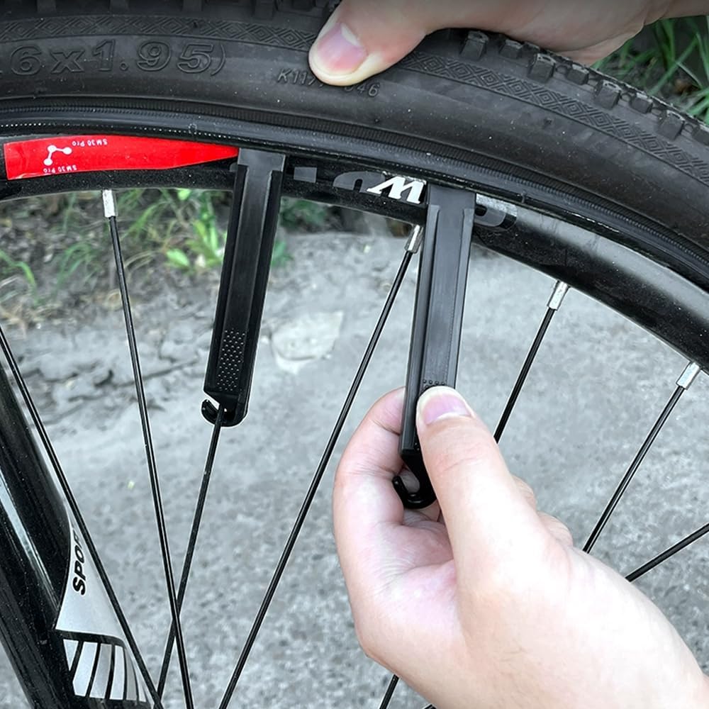 2/4PCS Plastic Bicycle Tire Lever Cycling Bike Tyre Crowbar Wear-resistant Elaborate Bike Repair Opener Breaker Tool Crow Bar