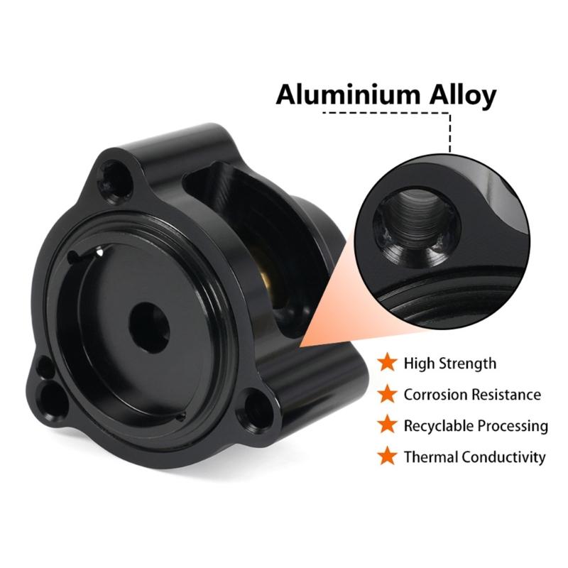 Kompatibel für 2.0T 8J Mk5 Mk6 Flansch Blow-off-Adapter Druckentlastungsventile Analoger Sound Turbolader Ventile Basis