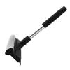 Double-Sided Glass Squeegee Extendable Handle Window Cleaning Wiper Portable Glass Brush Cleaner