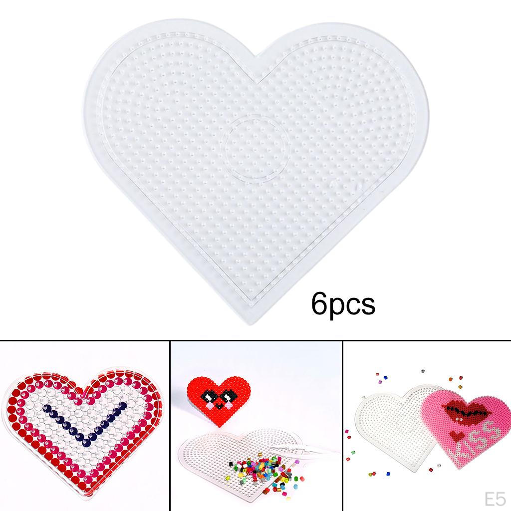Beads Boards Clear Plastic Pegboards Template for DIY Projects 5mm