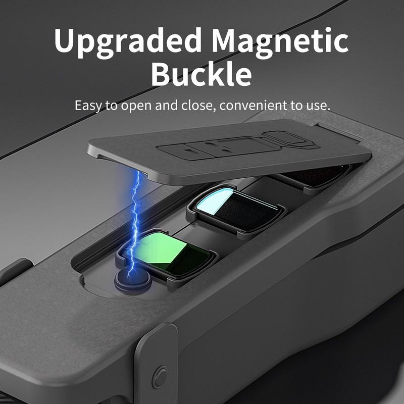 Schutzhülle für DJI OSMO Pocket 3 Flip-Cover mit 5 Filterschlitzen und Gummiband Pocket 3 Zubehör