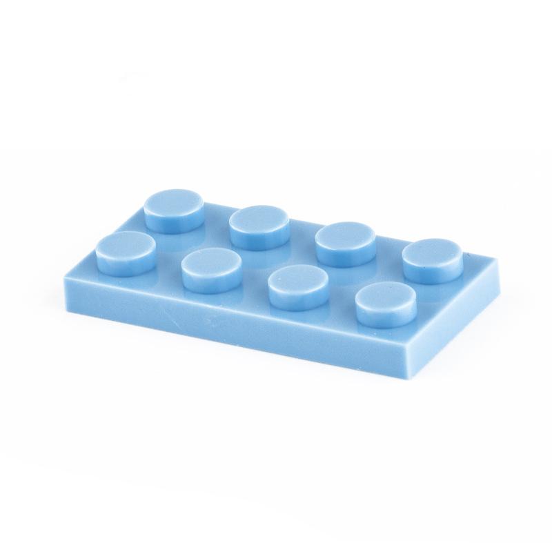 100g Małe Klocki 3020 Płytka 2x4 Klocki Budowlane Płaskie Elementy DIY Kompatybilne z Buildmoc Cząstki Montażowe Kreatywny Prezent Zabawki