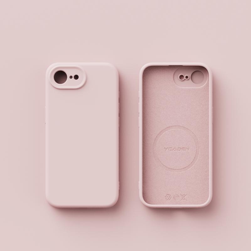 Magnetische Vloeibare Siliconen Telefoonhoesje Voor Voor Iphone 17E 17 Air 16E 16 Plus 1 14 13 12 Pro Max 17Pro Voor Matte Cover For iPhone 16
