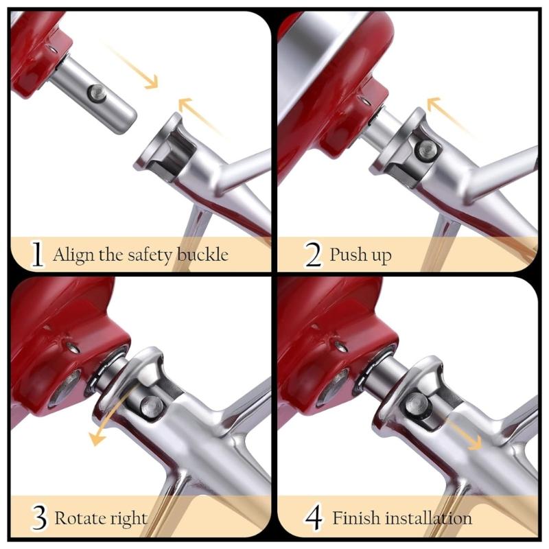 Stainless Steel Flat Beater Paddle for 7QT Bowl Lift Stand Mixer Beater Replacement Attachment Accessories