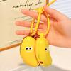 1pc Banana-Shaped Toothbrush Holder with Toothpaste Storage Box, Durable Plastic Travel Case – Portable ABS Design, Essential