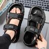 Fashion Fashionable Outdoor Men's Sports Comfortable Anti Slip Water Wading Beach Shoes Summer New Men's Lightweight Thick Soled Sandals