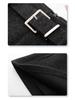2025 Coffee Wool A-line High-waisted Slim-fitting Skirt for Petite Women’s Winter Collection