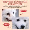 Pet Tear Stain Remover Balm + Brush - Natural Gentle Non-Irritating, Reduces Marks Prevents Pigmentation Keep Dry for Cats Dogs