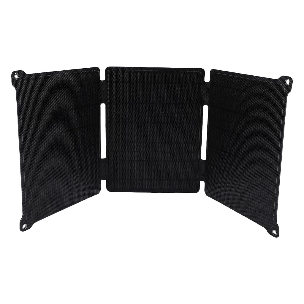 Solar Charger Foldable 30W Fast Charging ETFE Monocrystalline Silicone Solar Panel Charger for Outdoor