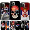 Flag of Serbia Serbian Phone Case Cover For iPhone 17 Air 12 Plus Max for iPhone 17 Air 15 16 11 13 14 Pro Max Fundas