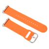 Měkké silikonové rychloupínací řemínky pro Oppo Watch 2 46mm Nastavitelný silikonový řemínek k hodinkámOranžový
