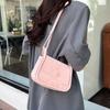 Stylish Vintage 2024 Spring Fashion Small Square Crossbody Bag Trendy Street Style Womens Shoulder Bag