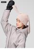 Ash Greem Rabbit Ear Knit 5 Colors Perfect for and Bunny Ear Knit Cap with Fluffy Women's Cap, AGAP-3605, 30BLUE, Available, Skiing, Snowboarding,