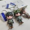 Cartoon Soldier Keychain