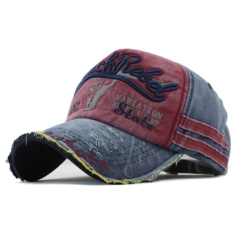 2023 News Fashion Outdoor Sports Cotton Baseball Cap Retro Embroidery Men's Cap Hip Hop Rebound Caps Snapback Hats