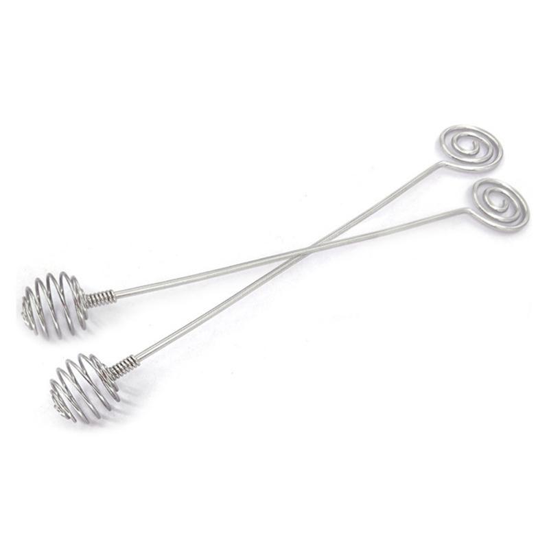 

2 шт. Кухонная палочка для меда, ложка для меда, ложка для меда из нержавеющей стали, кофейная ложка, ложка с длинной ручкой, инструмент для смешивания, кухонная утварь 2pc