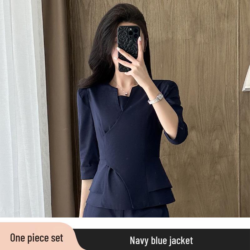 

Лето 2025 Роскошная униформа для салона и спа: Массаж ног и одежда для ресепшена в отеле 4X Large (4XL)