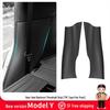 Tesla Model Y Door Sill Scuff Plates - Anti-Step TPE Welcome Pedals