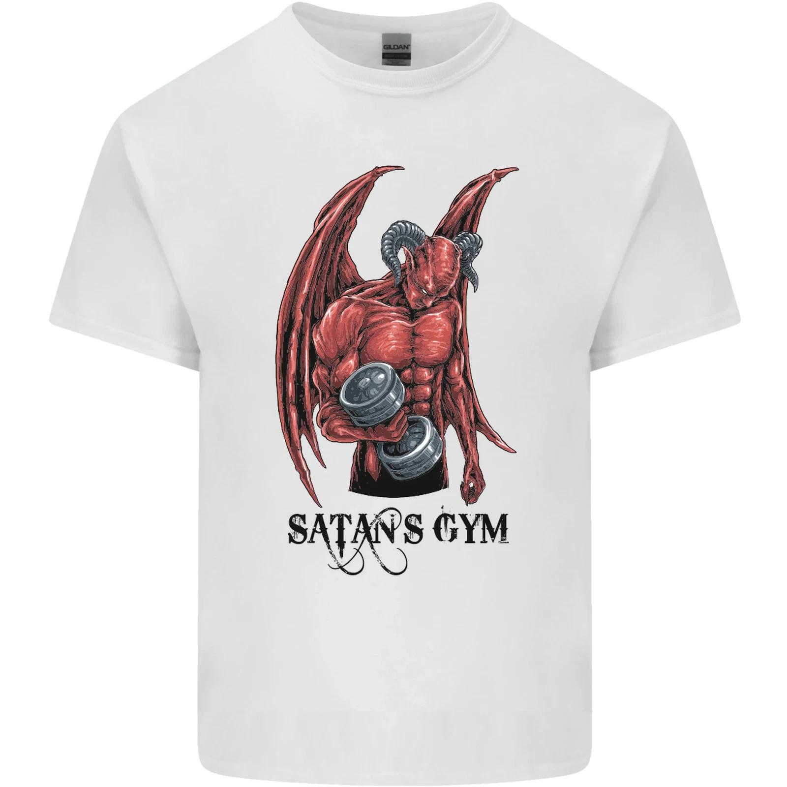 

Satans Gym Bodybuilding Training Top Kids T-Shirt Childrens 4XL