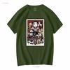 Wes Anderson Isle of Dogs Movie T Shirt Heavy Cotton Vintage Washed Slightly Versatile Designer Clothes Fashion Comfortable