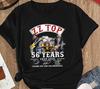 ZZ Top 56 Jaar 1969-2025 Shirt, 2025 UITVERKOOP,, shirt 2025 tour trend, Moederdag Unisex T-shirt