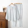 Women's Spring & Autumn Cotton Long Sleeve Pajama Set with Pockets - Wearable Outdoors