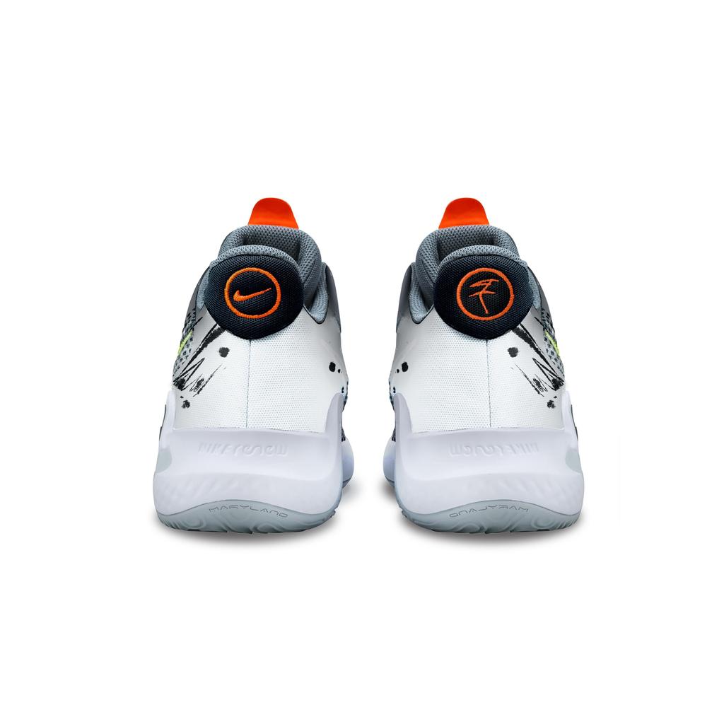 Nike KD Trey 5 IX Cushioning Abrasion Resistant Impact Resistant Super Light Mid Top Basketball Shoes Unisex Gray Black CW3402-011(Team529-SWAGGY)