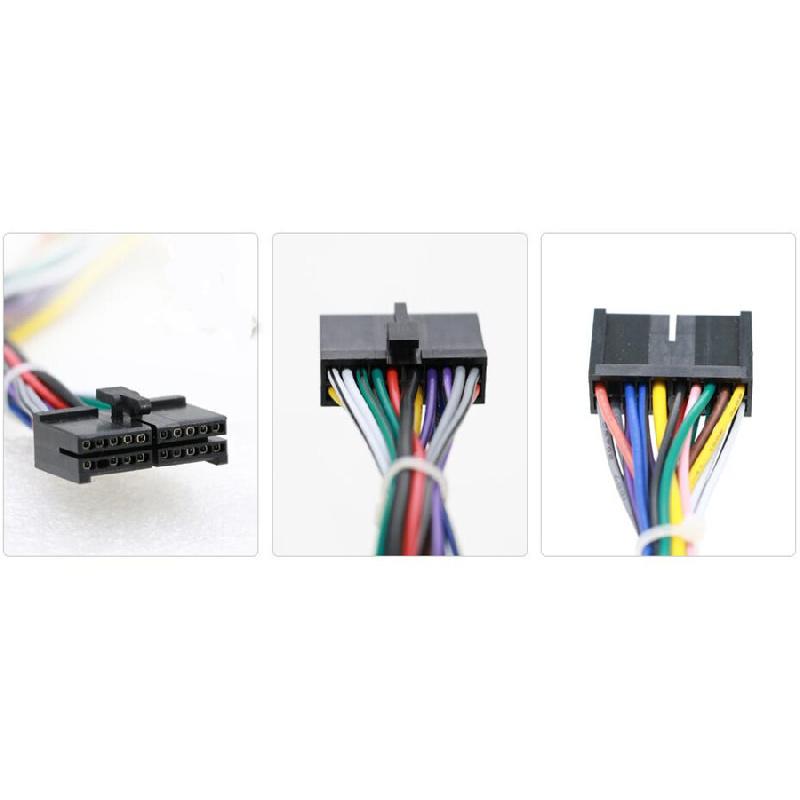 20 Pin Wiring Harness Connector For Toyota Stereo Dvd Android Player Power Cable