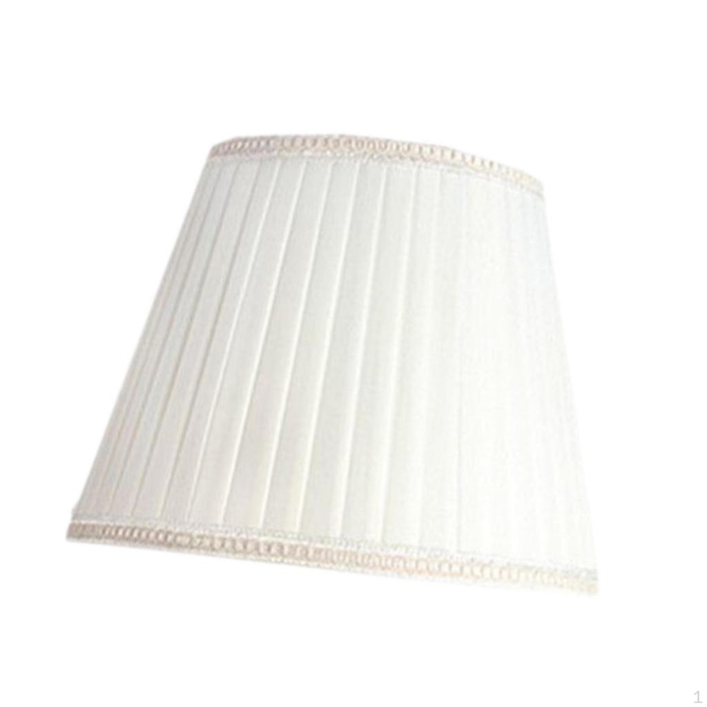 Cloth Lamp Shade Fabric Lampshade Table Lamp/Floor Replacement Lightweight Home Decoration