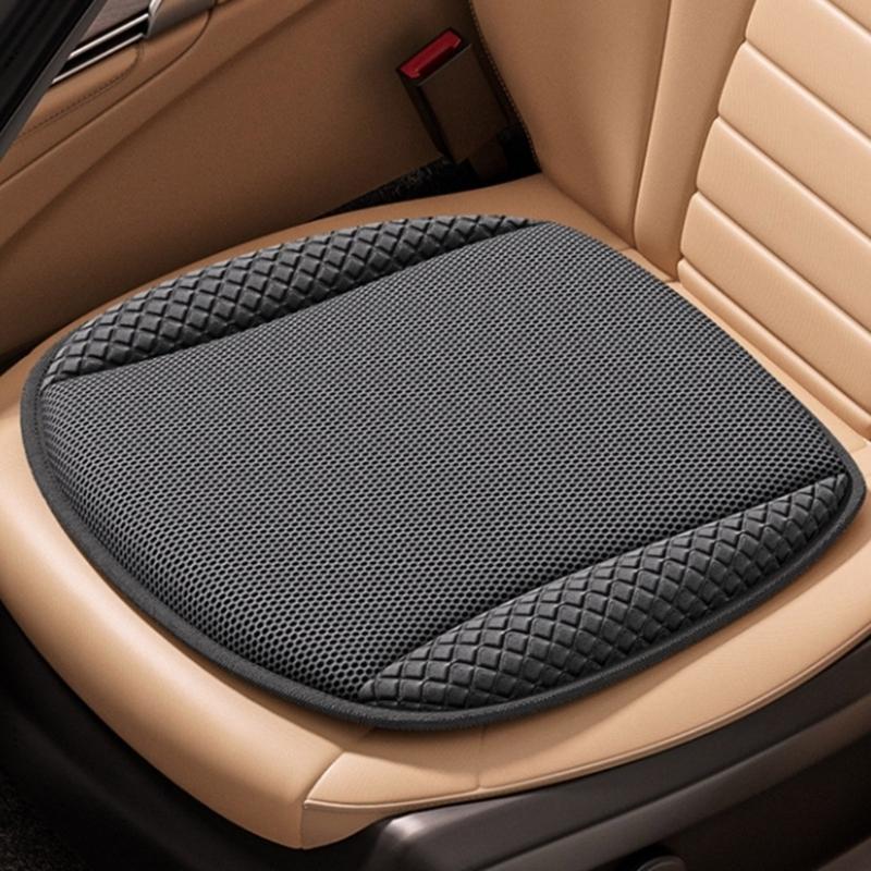 Ventilated Auto Cushions with 8 High Speed Fans & Breathable 3D Mesh Multiple Surfaces Cooling Pad for Summer Driving Comfort