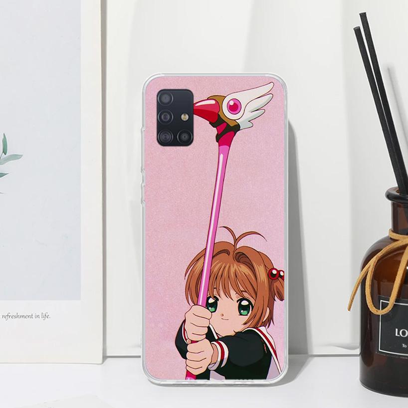 CardCaptor Sakura Anime Phone Case For Samsung Galaxy A52 A42 A32 A22 A12 A02S A72 A51 A50S A41 A31 A21S A71 A40 A30S A20S A10S