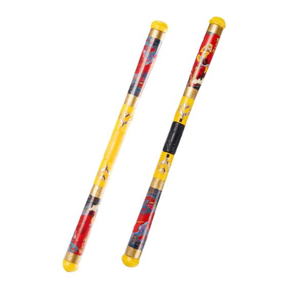 Wukong Golden Cudgel Ruyi Jingu Bang Toy Automatic Telescopic Cudgel Sticks Role Play Demon Beating Exquisite Painted Texture Chinese