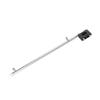 Silver Marine Flag Pole 390mm Flagpole Flag Holder Stand Rail Type Flag Pole  Boats