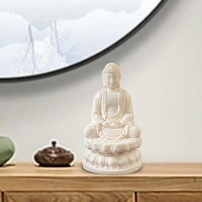 Sakyamunistatue Bodhisattva Figurine Desktop Miniature Feng Shui Sculpture Sakyamuni Ornament for