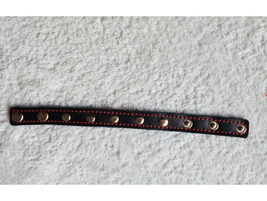 Männer Leder Keuschheits Penisring mit Spermiziden Eigenschaften - SM Alternative Erotisches Produkt